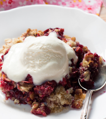 Triple Berries & Cream Baked Oatmeal