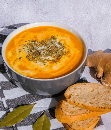 Spicy Carrot Ginger Soup