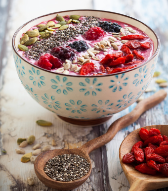 Collagen Berry Smoothie Bowl