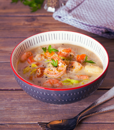 Coconut Shrimp Chowder