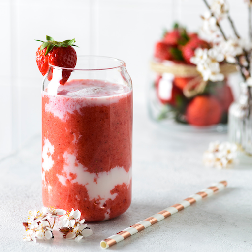 Keto Strawberry Smoothie