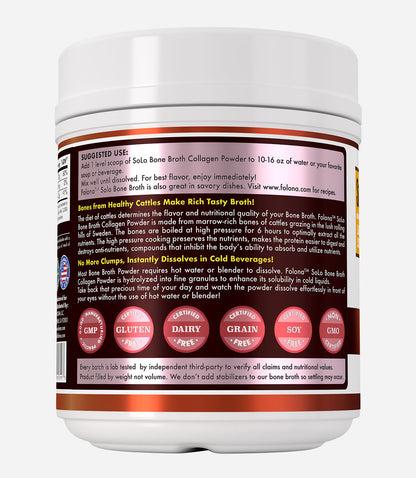 SoLo Bone Broth Collagen Powder