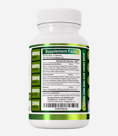 SuperFood Greens Capsules