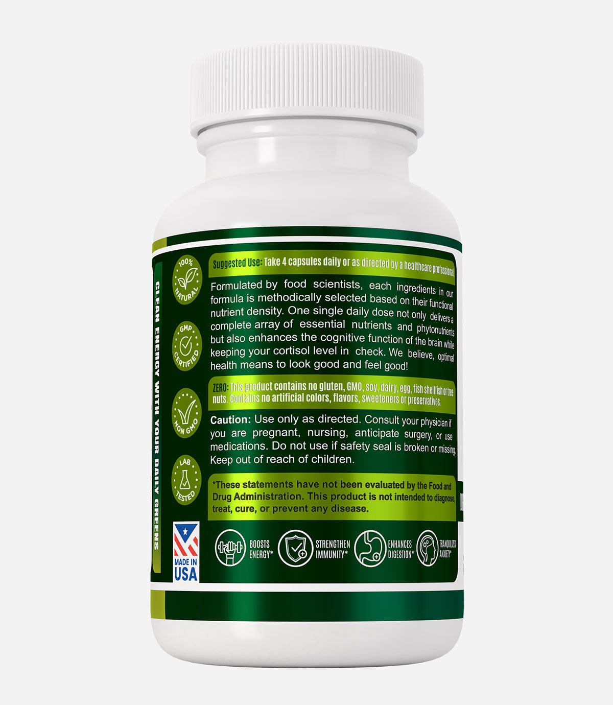 SuperFood Greens Capsules