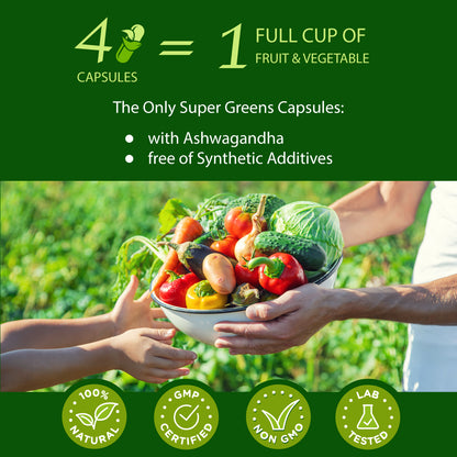 SuperFood Greens Capsules